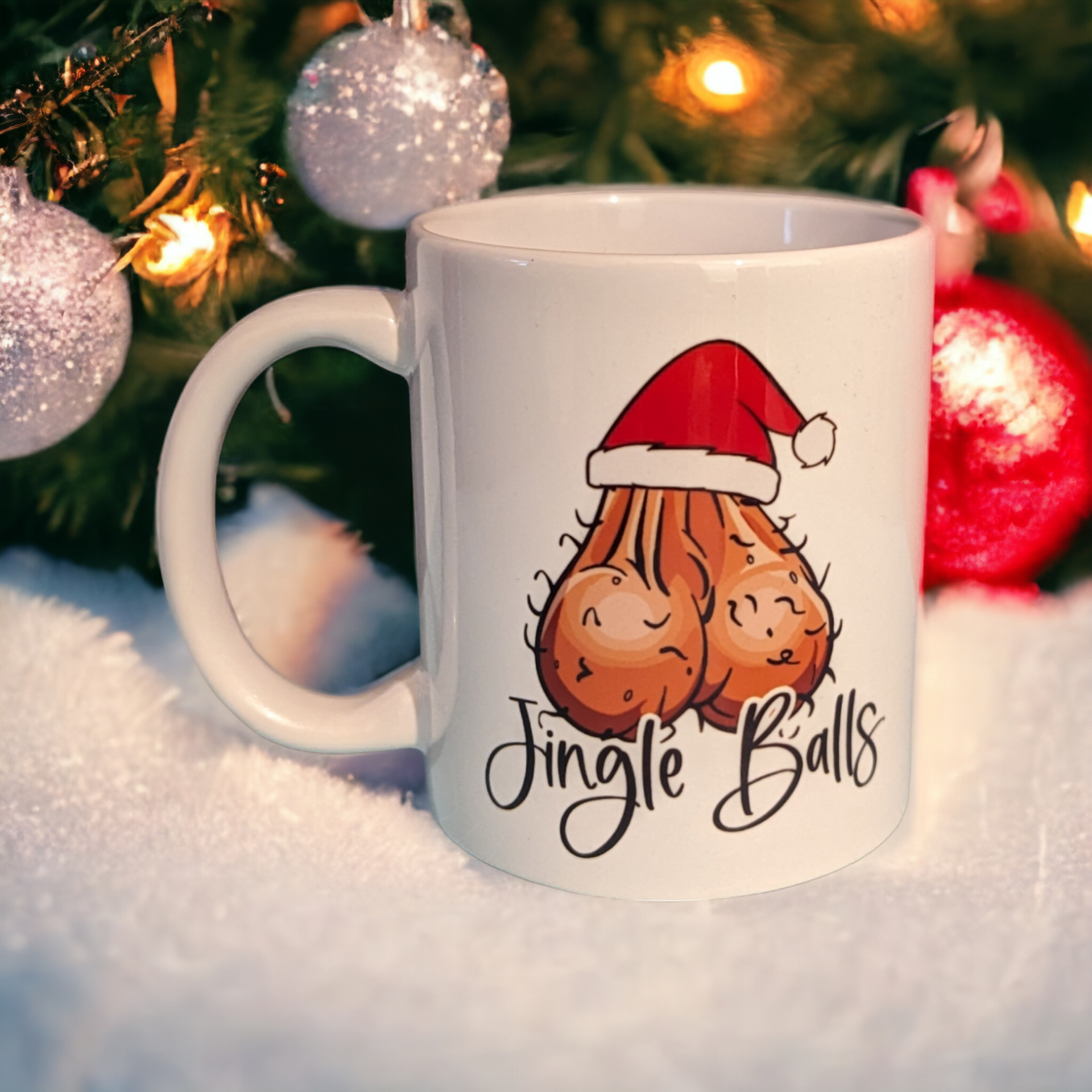 Jingle Balls, Jingle Tits Mug – Jonomea
